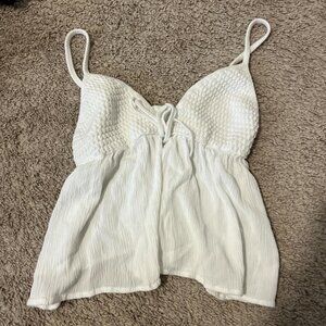 Garage Women's White Crop-top